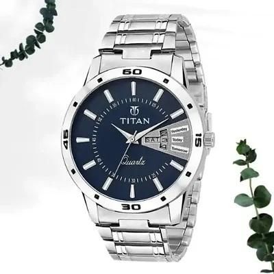 ⌚ Analog Stylish Watch for Men – Unique Design | Stainless Steel Strap Casual & Elegant Wear