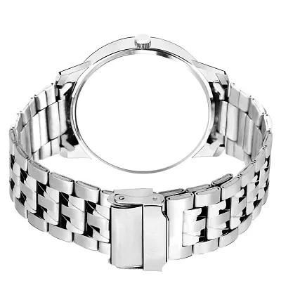 ⌚ Analog Stylish Watch for Men – Unique Design | Stainless Steel Strap Casual & Elegant Wear